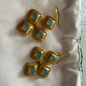 Julie Vos chandelier earrings